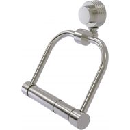 Allied Precision Industries Allied Brass 424G-SN Venus Collection 2 Post Tissue Groovy Accents Toilet Paper Holder, Satin Nickel