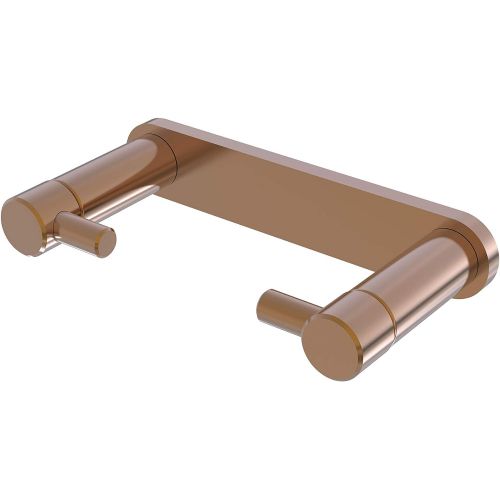  Allied Precision Industries Allied Brass FR-24R-BBR Fresno Collection Rollerless Toilet Paper Holder, Brushed Bronze