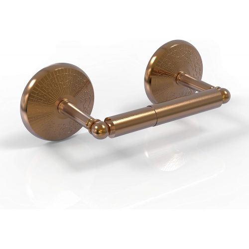  Allied Precision Industries Allied Brass MC-24-BBR Monte Carlo Collection 2 Post Tissue Toilet Paper Holder, Brushed Bronze