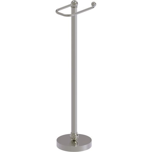  Allied Precision Industries Allied Brass GL-39-SN Free Holder Toilet Tissue Stand, Satin Nickel