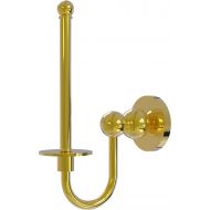 Allied Brass BL-24U-PB Bolero Collection Upright Tissue Toilet Paper Holder, Polished Brass