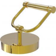 Allied Brass 1066-PB Vanity Top Tissue Toilet Paper Holder, Polished Brass