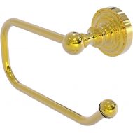 Allied Brass DT-24E-PB Dottingham Collection European Style Tissue Toilet Paper Holder, Polished Brass