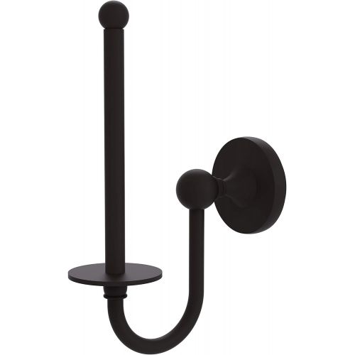  Allied Brass SL-24U Shadwell Collection Upright Tissue Toilet Paper Holder, Oil Rubbed Bronze