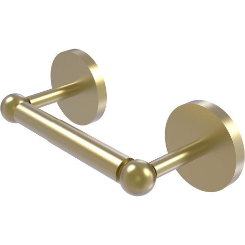  Allied Precision Industries Allied Brass 1024-SBR Skyline Collection Two Post Tissue Toilet Paper Holder, Satin Brass