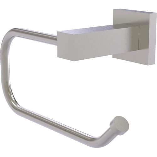  Allied Precision Industries Allied Brass MT-24E Montero Collection Euro Style Tissue Toilet Paper Holder, Satin Nickel