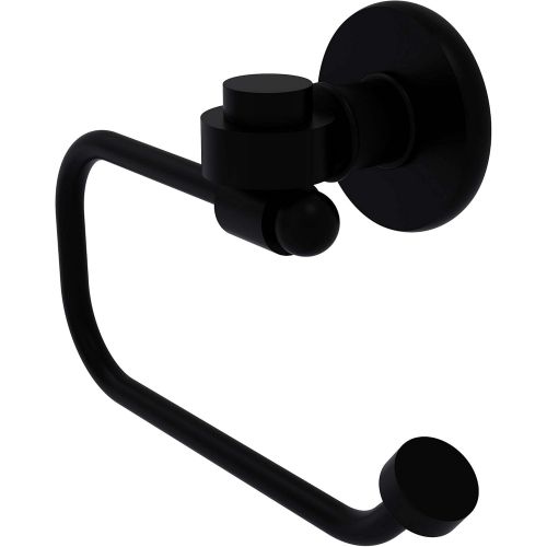  Allied Brass 2024E-BKM Continental Collection Europen Style Tissue Toilet Paper Holder, Matte Black