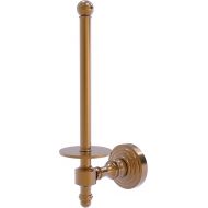 Allied Brass RW-24U-BBR Retro Wave Collection Upright Tissue Toilet Paper Holder, Brushed Bronze