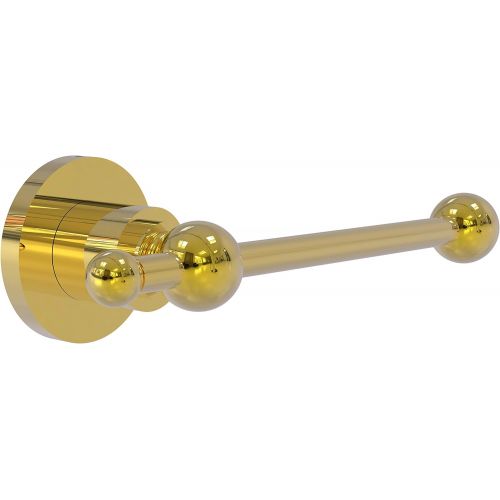  Allied Brass AP-24E-PB Astor Place Collection European Style Tissue Toilet Paper Holder, Polished Brass