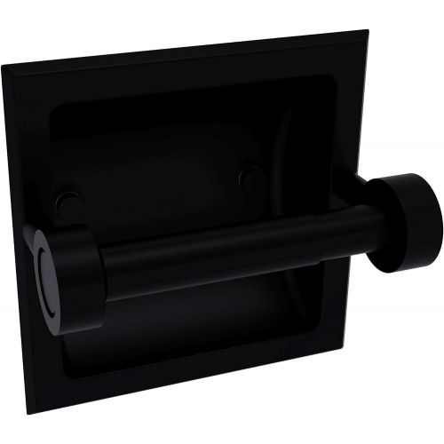  Allied Precision Industries Allied Brass 2024-C Continental Collection Recessed Tissue Toilet Paper Holder, Matte Black