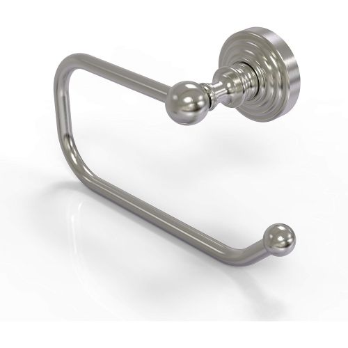  Allied Brass WP-24E-SN Waverly Place Collection European Style Tissue Toilet Paper Holder, Satin Nickel