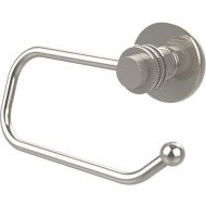 Allied Brass 924ED-PNI Mercury Collection Euro Style Tissue Dotted Accents Toilet Paper Holder, Polished Nickel