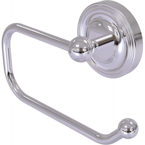  Allied Precision Industries Allied Brass R-24E-PC Regal Collection European Style Tissue Toilet Paper Holder, Polished Chrome