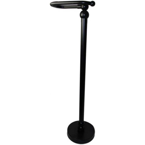  Allied Precision Industries Allied Brass BL-29-BKM Bolero Collection Free Tissue Stand Toilet Paper Holder, Matte Black