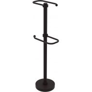 Allied Precision Industries Allied Brass TS-26 Free Two Roll Toilet Tissue Stand, Oil Rubbed Bronze