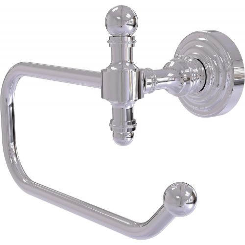  Allied Precision Industries Allied Brass RW-24E-PC Retro Wave Collection European Style Tissue Toilet Paper Holder, Polished Chrome