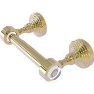 Allied Precision Industries Allied Brass PG-24 Pacific Grove Collection Two Post Toilet Paper Holder, Unlacquered Brass