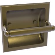 Allied Precision Industries Allied Brass R-24C Regal Collection Recessed Tissue Toilet Paper Holder, Antique Brass