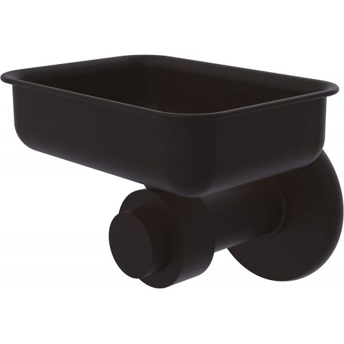  Allied Brass 932-ORB Solid Brass Decorative Soap Dish, Oil Rubbed Bronze