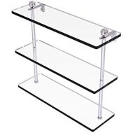 Allied Brass PR-516-PC 16 x Triple Glass Shelf Polished Chrome