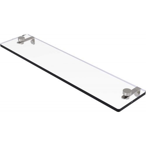  Allied Brass NS-122-SN 22-Inch by 5-Inch Glass Shelf