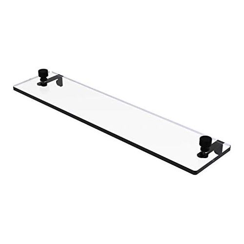  Allied Precision Industries Allied Brass FT-122-BKM Single Shelf, 22-Inch, Matte Black