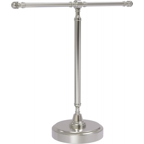  Allied Precision Industries Allied Brass RDM-2-SN Guest Towel Holder with 2 6-Inch Arms, Satin Nickel