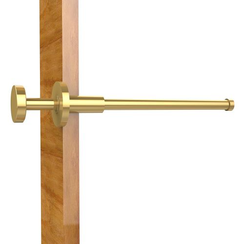  Allied Precision Industries Allied Brass MD-23-PB Modern Pullout Garment Rod, 10-Inch, Polished Brass