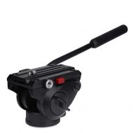 Alloet Quick Release Hydraulic Damping Panoramic PTZ Tripod Ball Head for Camera