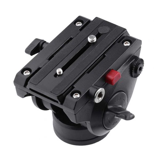  Alloet Quick Release Hydraulic Damping Panoramic PTZ Tripod Ball Head for Camera