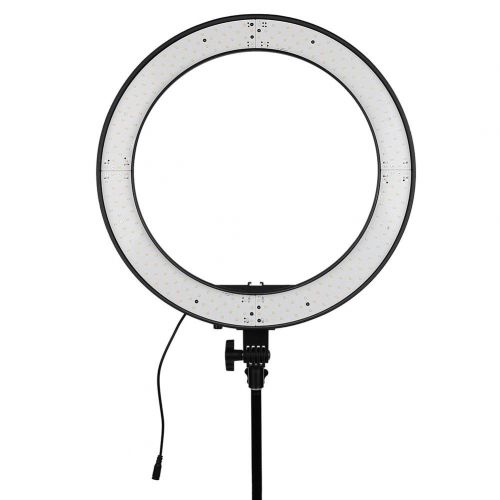  Alloet 55W 240pcs LED Ring Light 5500K Dimmable Camera Photo Lamp wTripod (B)