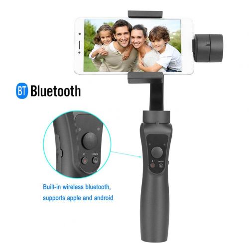  Alloet 3-Axis Handheld Smartphone Gimbal Stabilizer for Mobile Phone Within 6 inch