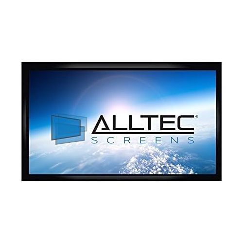  Alltec Screens ATS-FF110 Fixed Frame HDTV Format Projector Screen 110 Diag.