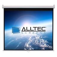 Alltec Screens 135 Diag. (96x96) Manual Projector Screen, Square Format