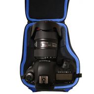 Alltravel DSLR Camera case compatible with Canon EOS REBEL T7, T7i, T6, T8i, SL3, EOS 2000D, 4000D, 90D, EOS M50 Mark II, EOS 5D, 6D ; Nikon D5600, D3500, D7500; Panasonic LUMIX FZ