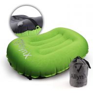 Camping Pillows for Backpacking, AllynX Compact, Comfortable Pillow for Neck & Lumbar Support for Camp, Hiking, Backpacking, Boy Scout, Avocado Green