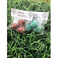 AlmasAndCo Multi colored seed bombs/ wildflowers/ flowers/ spring/ kid friendly/ recycle/ compost/ red/ blue/ favors/ birthday