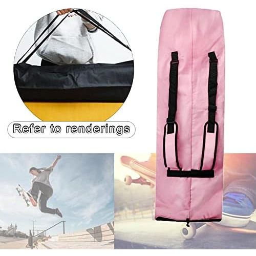  Almencla Portable Skateboard Longboard Carry Bag - 2 Shoulder Bag Handy Backpack