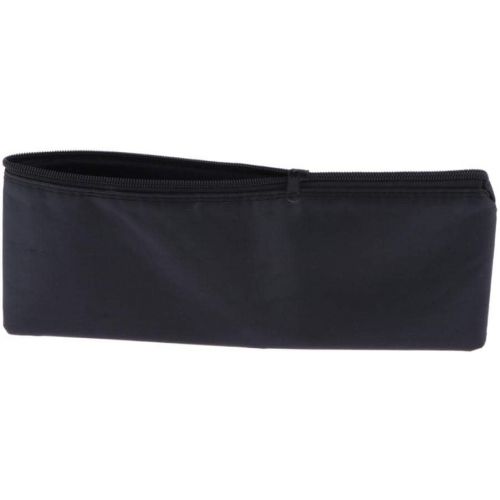  [아마존베스트]Almencla 2pcs Premium Microphone Bag Black Oxford Fabric Microphone Travel Case Approx. 31 x 11 cm