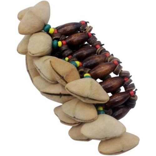  [아마존베스트]Almencla African Tribal Art Dora Nut Handbell Fruit Shell Bracelet Bell