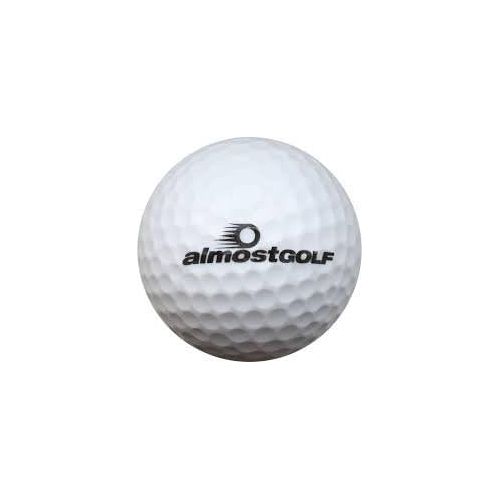  Best practice golf balls on the planet. Perfect for golf training. Solid contact for great feedback. Limited flight for backyard use. Safe for indoors. by AlmostGolf (10 Pack White