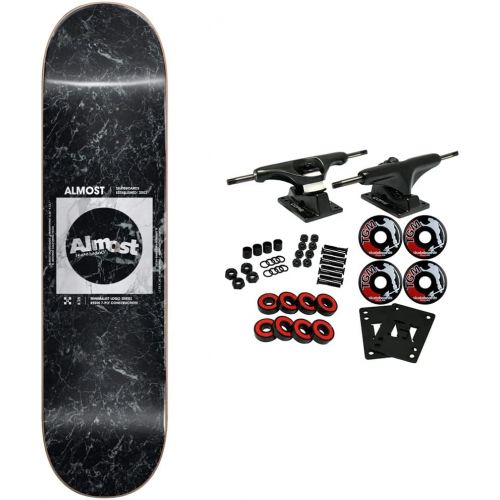  Almost Skateboards Almost Skateboard Complete Minimalist Black/White 8.25 x 32.1