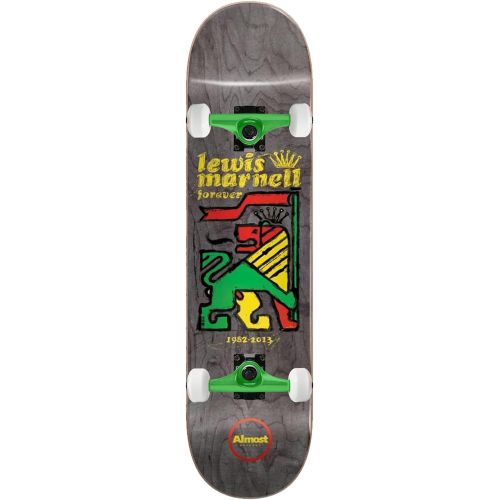  Almost Skateboards Almost Skateboard Assembly Lewis Marnell Rasta Lion 8.0 x 31.6 Complete