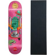 Almost Skateboards Almost Skateboard Deck Yuri Faccini Relics Pink 8.0 x 31.7 with Grip