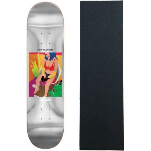  Almost Skateboards Almost Skateboard Deck Dilo Life Stills Impact Light 8.5inch x 32.3inch with Grip