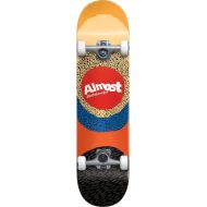 Almost Skateboards Radiate Yellow Mid Complete Skateboards First Push - 7.5 x 31.1