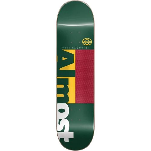  Almost Skateboards Almost Yuri Ivy League Impact Light Skateboard Deck - Yuri Facchini - 8.375