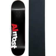 Almost Skateboards Almost Skateboard Deck Most Black 8.25 with Grip