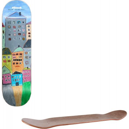  Almost Skateboards Almost Max Places R7 Skateboard Deck - Max Geronzi - 8.50