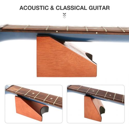  [아마존베스트]Alnicov Guitar Neck Rest Guitar Neck Support Pillow Electric Acoustic Guitar Bass String Instrument Cleaning Repair Maintenance Setup Tool